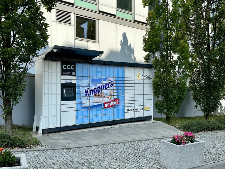Reklama na Paczkomatach
