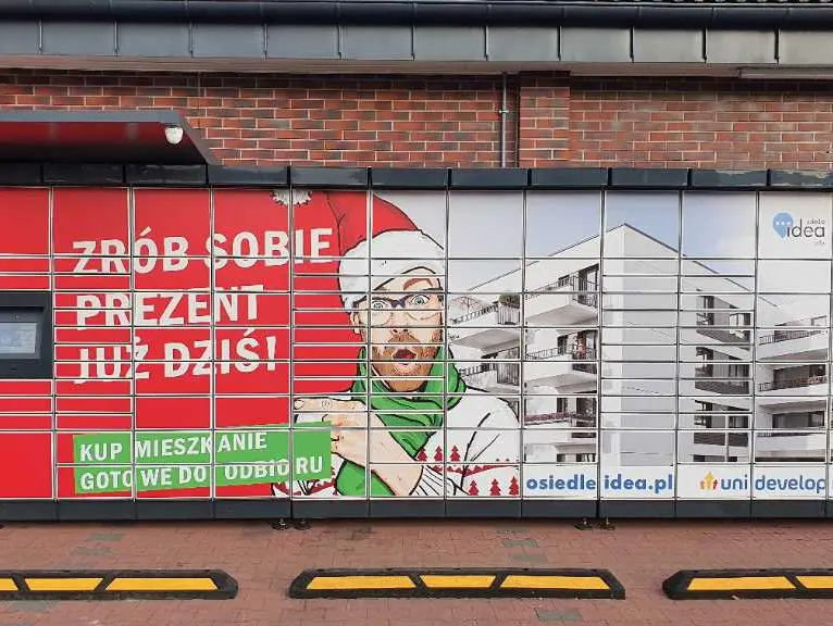 Reklama na Paczkomatach