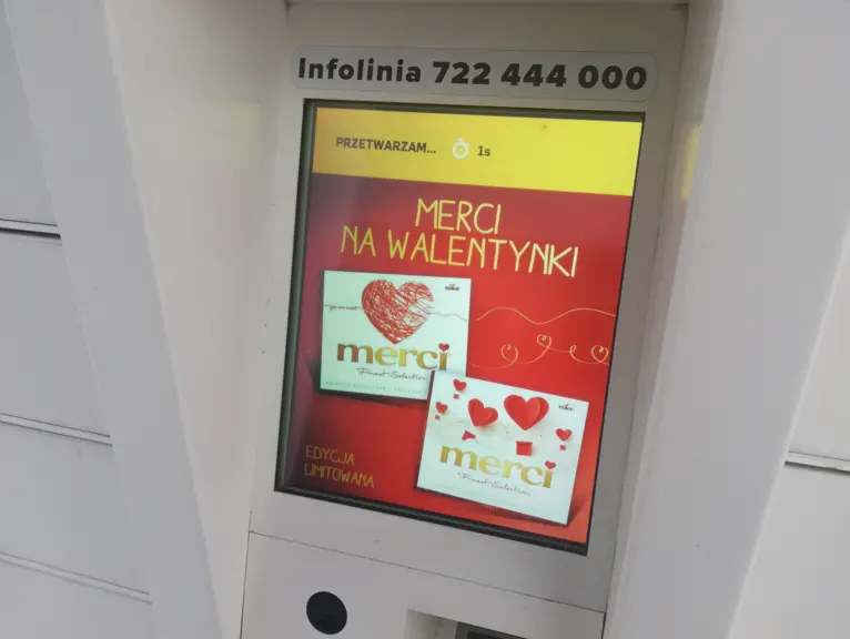 Reklama na Paczkomatach