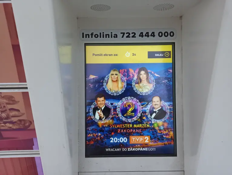 Reklama na Paczkomatach