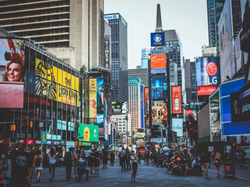 Reklama OOH na skalę światową – Times Square