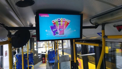 Reklama na ekranach LCD w komunikacji miejskiej na Śląsku